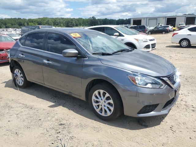 3N1AB7AP6JL629496 - 2018 NISSAN SENTRA S GRAY photo 4