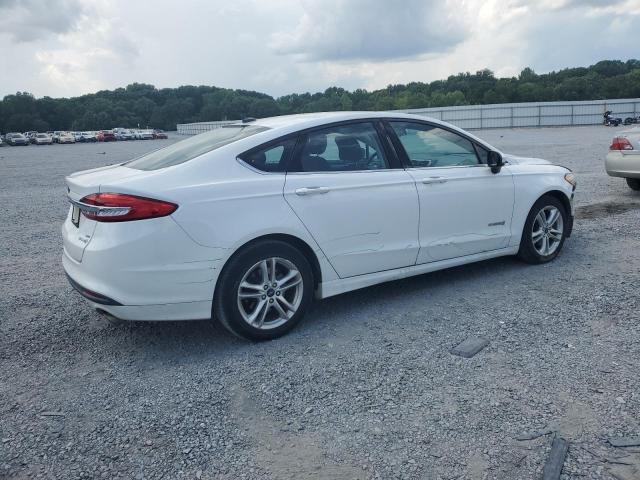 3FA6P0LUXJR283759 - 2018 FORD FUSION SE HYBRID თეთრი ფოტო 3