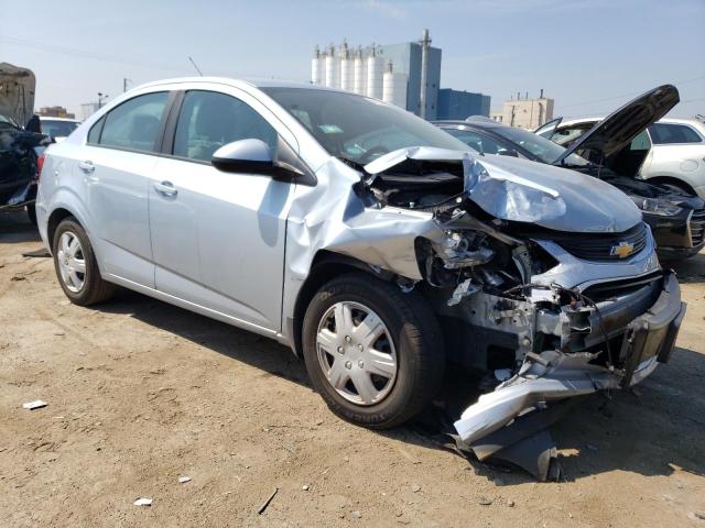 1G1JB5SH2H4176611 - 2017 CHEVROLET SONIC LS ლურჯი ფოტო 4