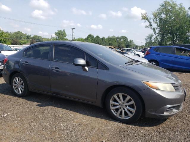 19XFB2F82CE322678 - 2012 HONDA CIVIC EX GRAY photo 4