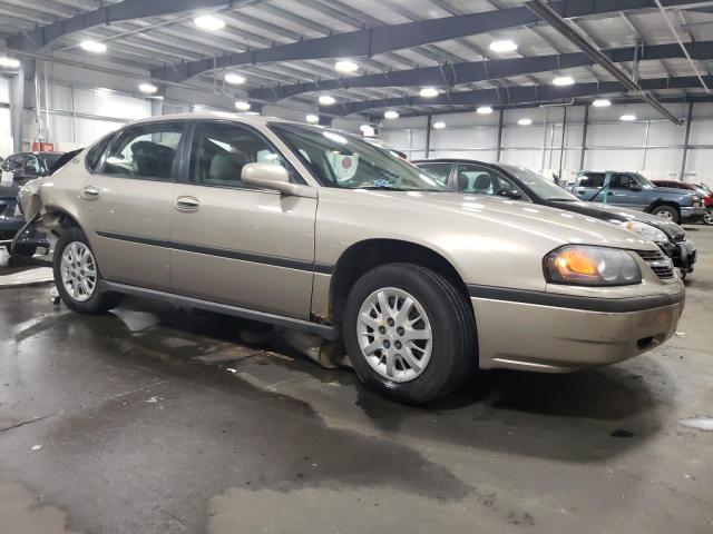 2G1WF52E839355886 - 2003 CHEVROLET IMPALA GOLD photo 4