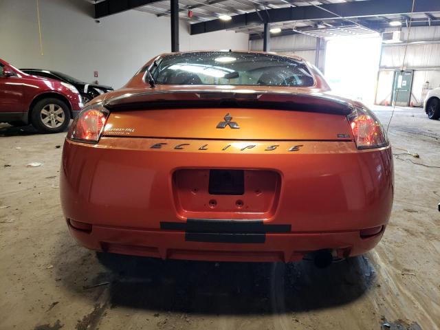 4A3AK64F97E063298 - 2007 MITSUBISHI ECLIPSE ES ORANGE photo 6