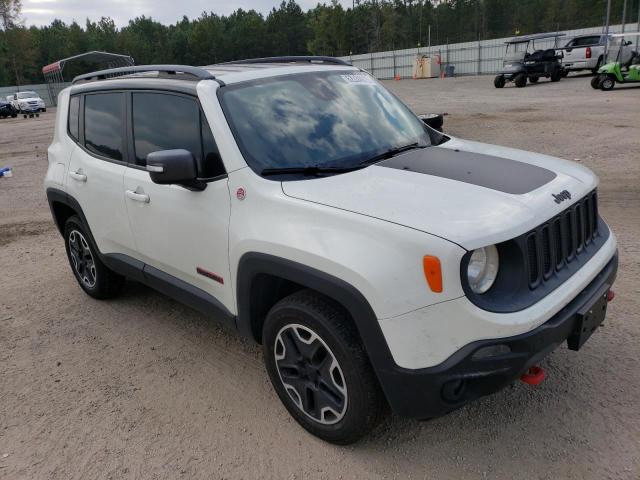 ZACCJBCT0FPB60924 - 2015 JEEP RENEGADE TRAILHAWK WHITE photo 1