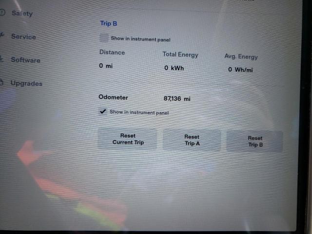 5YJSA1E12HF186991 - 2017 TESLA MODEL S Grafit foto 9