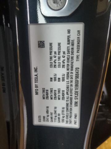 5YJ3E1EB6SF988470 - 2025 TESLA MODEL 3 Grafit foto 13