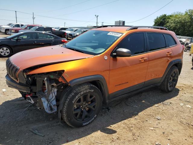 1C4PJMBS2GW236979 - 2016 JEEP CHEROKEE TRAILHAWK ORANGE photo 1
