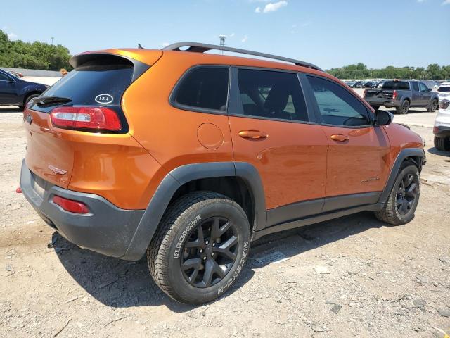 1C4PJMBS2GW236979 - 2016 JEEP CHEROKEE TRAILHAWK ORANGE photo 3