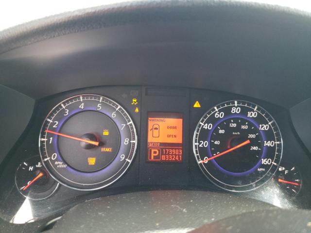 JN1AJ0HP5AM702220 - 2010 INFINITI EX35 BASE Շագանակագույն լուսանկար 9