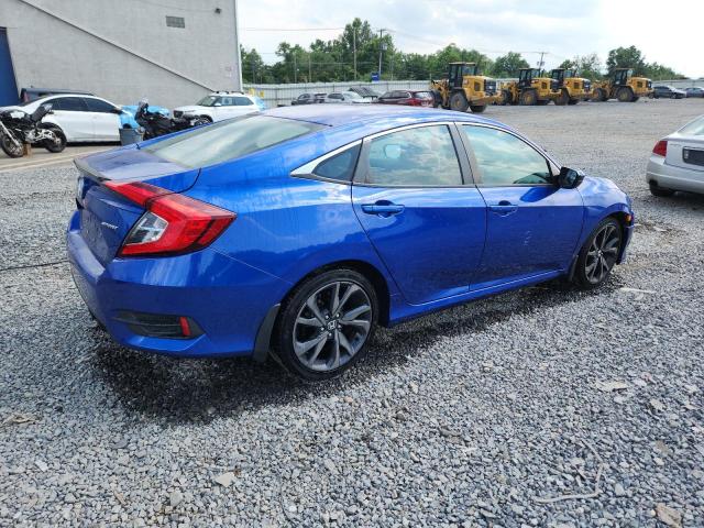 2HGFC2F88LH534665 - 2020 HONDA CIVIC SPORT BLUE photo 3