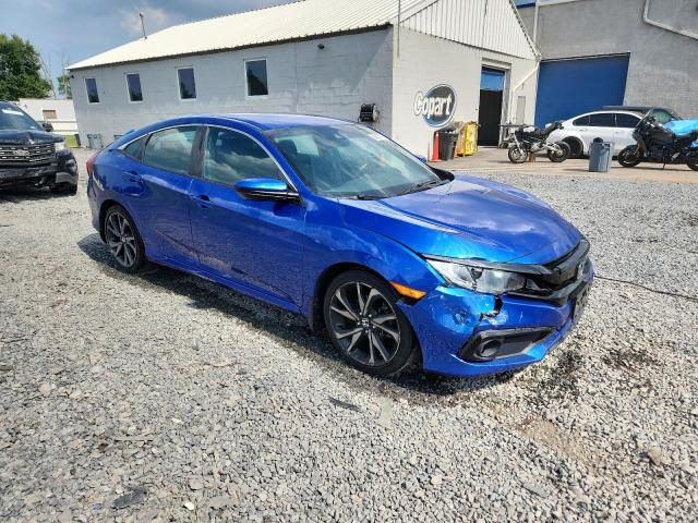 2HGFC2F88LH534665 - 2020 HONDA CIVIC SPORT BLUE photo 4