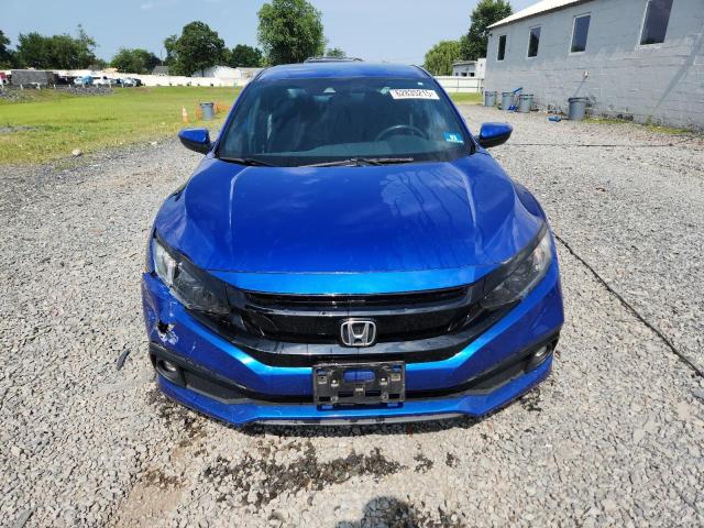 2HGFC2F88LH534665 - 2020 HONDA CIVIC SPORT BLUE photo 5