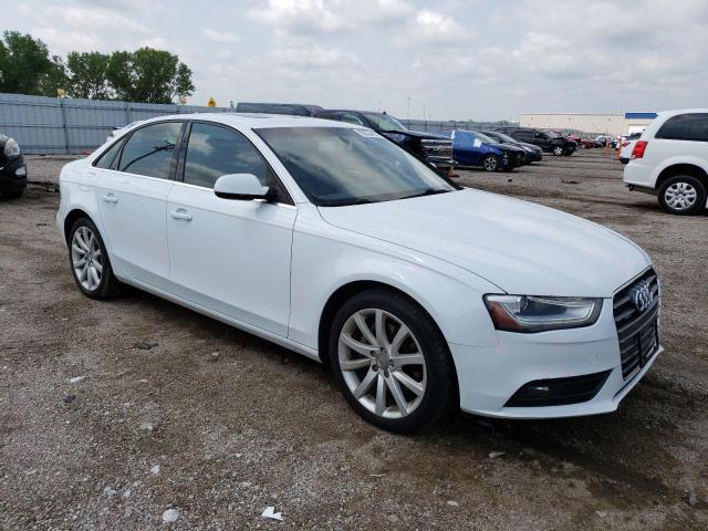 WAUBFAFL5DN015002 - 2013 AUDI A4 PREMIUM WHITE photo 4