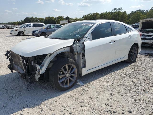 19XFC1F77LE015229 - 2020 HONDA CIVIC EXL WHITE photo 1