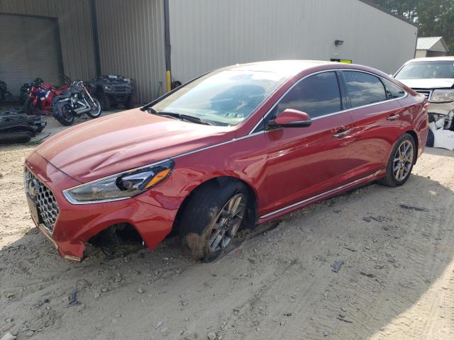 5NPE34AB9KH782731 - 2019 HYUNDAI SONATA LIMITED TURBO RED photo 1