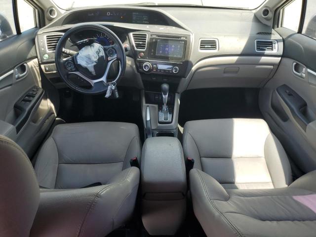 19XFB2F96FE201200 - 2015 HONDA CIVIC EXL SILVER photo 8