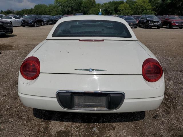 1FAHP60A12Y113878 - 2002 FORD THUNDERBIR WHITE photo 6