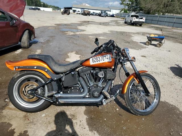 1HD1JA5167Y030008 - 2007 HARLEY-DAVIDSON FXSTB ORANGE photo 1