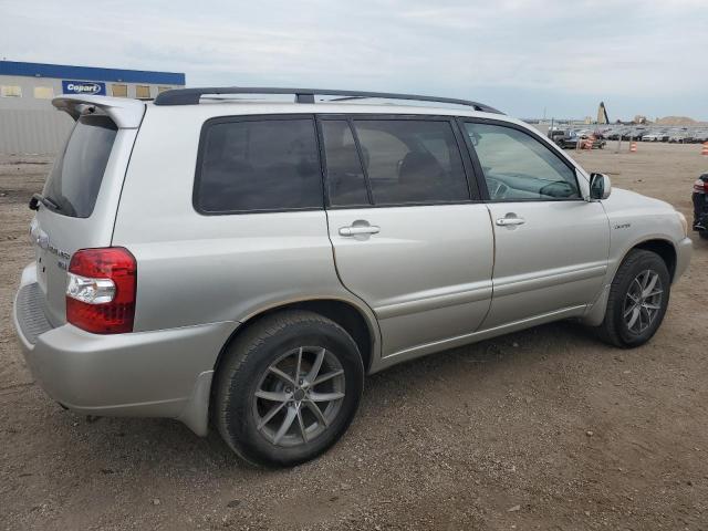 JTEEW21A660003383 - 2006 TOYOTA HIGHLANDER HYBRID SILVER photo 3