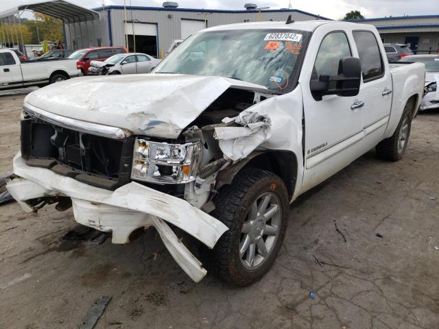 2GTEC638281271417 - 2008 GMC NEW SIERRA C1500 DENALI WHITE photo 2