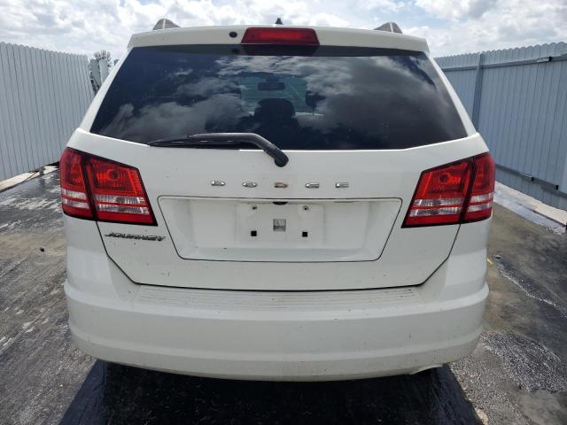 3C4PDCAB9JT445247 - 2018 DODGE JOURNEY SE WHITE photo 6