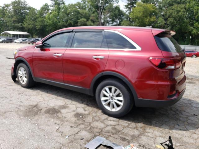 5XYPG4A3XKG512341 - 2019 KIA SORENTO L RED photo 2