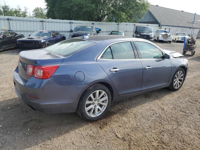 1G11J5SX9EF180312 - 2014 CHEVROLET MALIBU LTZ BLUE photo 3