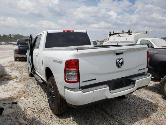 3C6UR5DL6NG351580 - 2022 RAM 2500 BIG HORN/LONE STAR WHITE photo 2