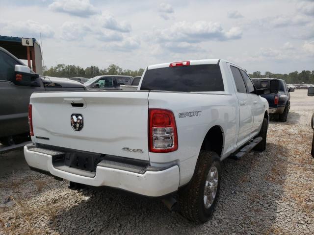 3C6UR5DL6NG351580 - 2022 RAM 2500 BIG HORN/LONE STAR WHITE photo 3