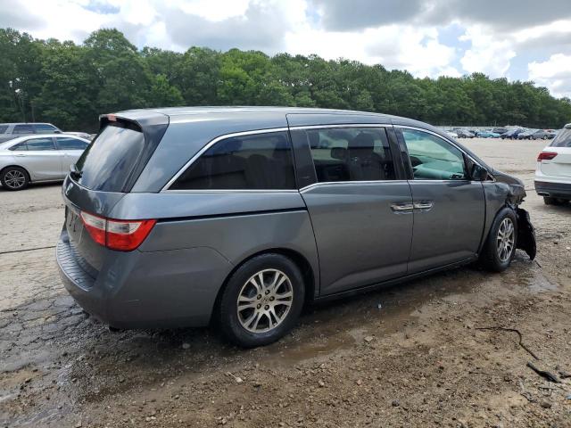 5FNRL5H41DB024267 - 2013 HONDA ODYSSEY EX ნაცრისფერი ფოტო 3