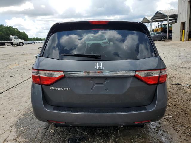 5FNRL5H41DB024267 - 2013 HONDA ODYSSEY EX ნაცრისფერი ფოტო 6