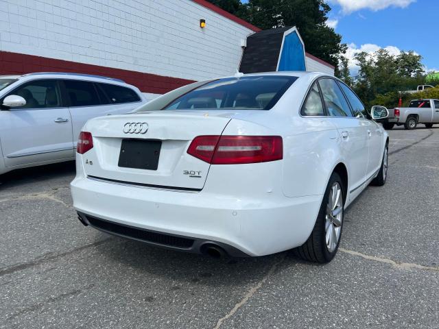 WAUKGAFB8BN059531 - 2011 AUDI A6 PRESTIGE თეთრი ფოტო 4