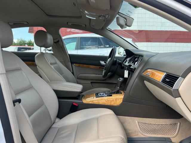 WAUKGAFB8BN059531 - 2011 AUDI A6 PRESTIGE თეთრი ფოტო 5