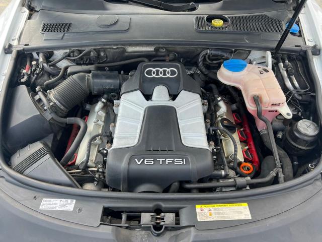 WAUKGAFB8BN059531 - 2011 AUDI A6 PRESTIGE თეთრი ფოტო 7