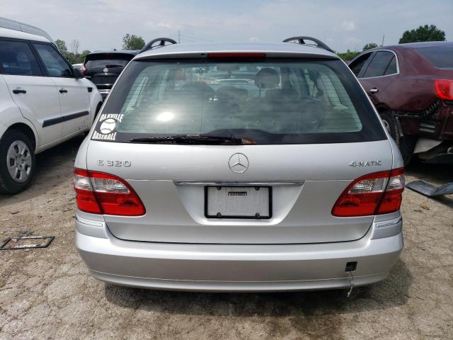 WDBUH82J84X156992 - 2004 MERCEDES-BENZ E 320 4MATIC SILVER photo 6