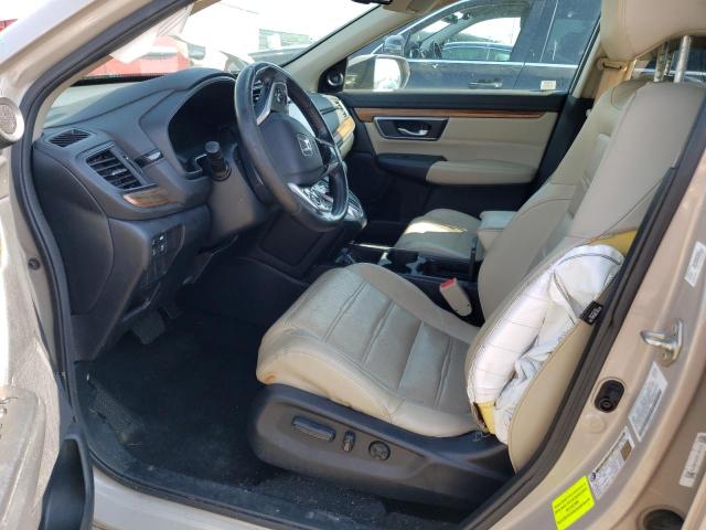 5J6RW1H82KL005122 - 2019 HONDA CR-V EXL TAN photo 7