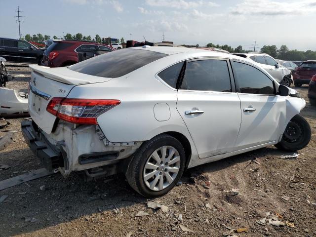 3N1AB7AP5FY269793 - 2015 NISSAN SENTRA S WHITE photo 3