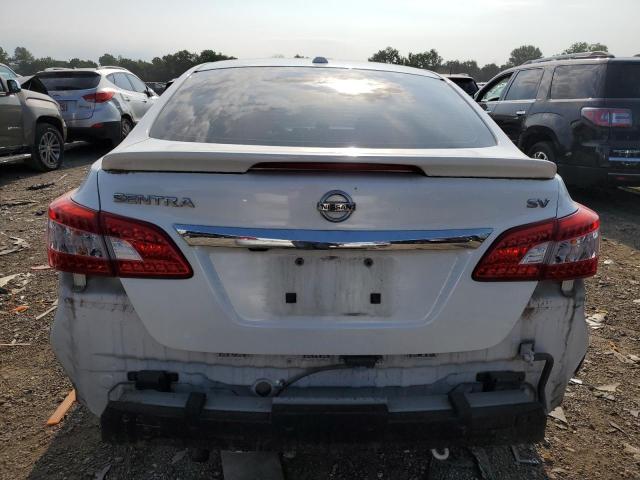 3N1AB7AP5FY269793 - 2015 NISSAN SENTRA S WHITE photo 6