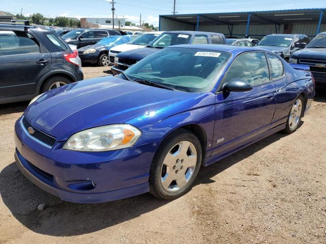 2G1WL15CX69193789 - 2006 CHEVROLET MONTE CARL SS BLUE photo 1