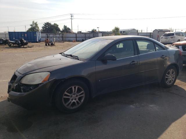 1G2ZG558864108144 - 2006 PONTIAC G6 SE1 GRAY photo 1