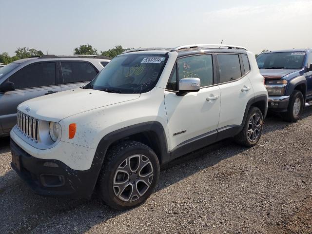 ZACCJBDB5HPE79040 - 2017 JEEP RENEGADE LIMITED WHITE photo 1