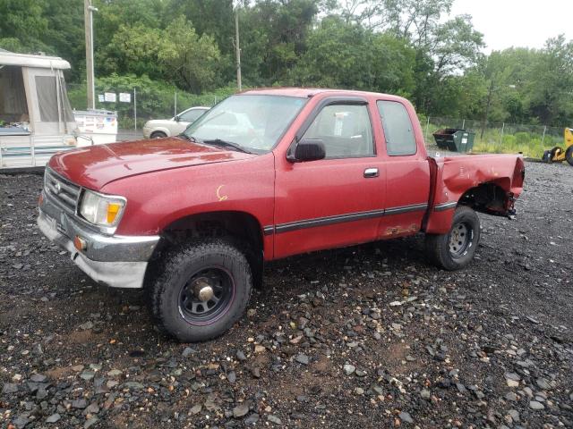 JT4VD22E0S0011341 - 1995 TOYOTA T100 XTRACAB DX BURGUNDY photo 1