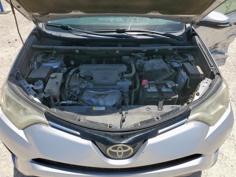 2T3WFREV3HW358119 - 2017 TOYOTA RAV4 XLE SILVER photo 12