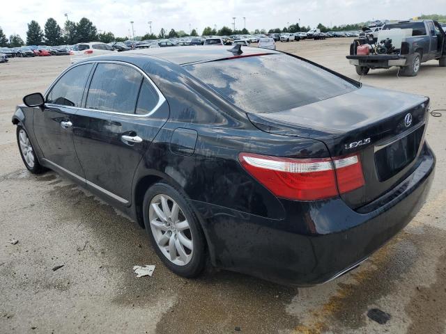 JTHGL46F875001918 - 2007 LEXUS LS 460L BLACK photo 2