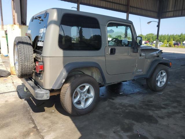 1J4F449S66P733531 - 2006 JEEP WRANGLER / SPORT GRAY photo 3