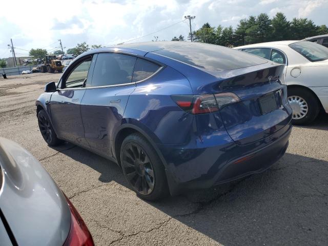 7SAYGAEE0PF637428 - 2023 TESLA MODEL Y Blau Foto 2