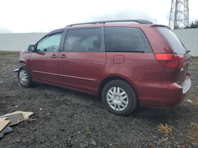 5TDZA23C45S342769 - 2005 TOYOTA SIENNA LE CE RED photo 2