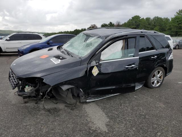 4JGDA5HB4DA112975 - 2013 MERCEDES-BENZ ML 350 4MATIC BLACK photo 1