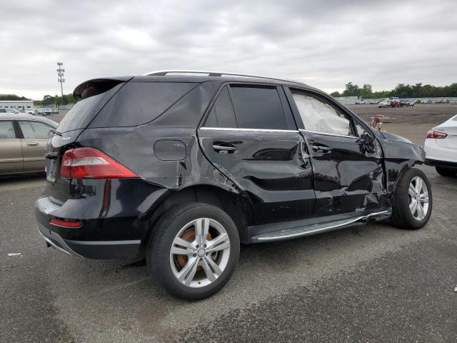 4JGDA5HB4DA112975 - 2013 MERCEDES-BENZ ML 350 4MATIC BLACK photo 3
