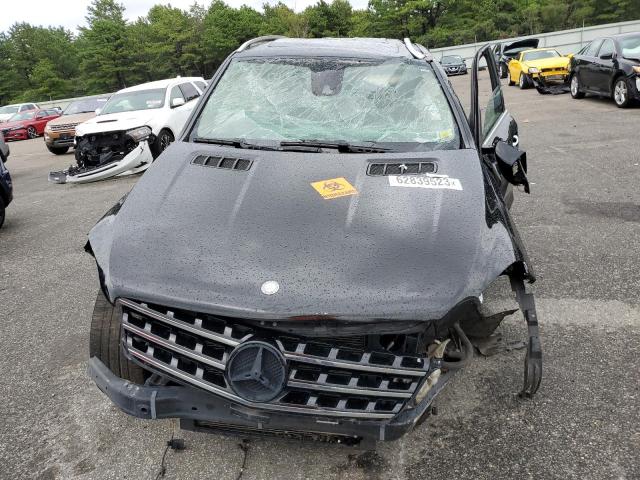 4JGDA5HB4DA112975 - 2013 MERCEDES-BENZ ML 350 4MATIC BLACK photo 5