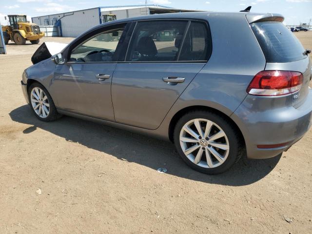 WVWNM7AJXDW007910 - 2013 VOLKSWAGEN GOLF ნაცრისფერი ფოტო 2